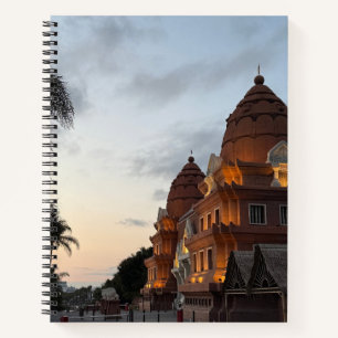 Siam Park Golden Sunset Architektur - Teneriffa Notizblock