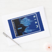 Siam Rechteckiger Aufkleber (Umschlag)