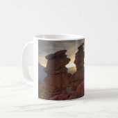 Siam Twins bei Sonnenuntergang Kaffeetasse (Vorderseite Links)