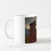 Siam Twins bei Sonnenuntergang Kaffeetasse (Links)
