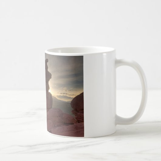 Siam Twins bei Sonnenuntergang Kaffeetasse (Rechts)