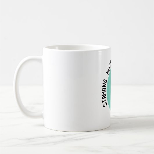 Siamang Keeper Kaffeetasse (Links)