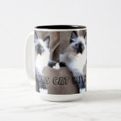Siames Cat Tasse (Vorderseite Links)