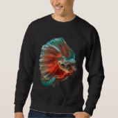 Siamese Betta Fish Sweatshirt (Vorderseite)