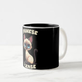 Siamese Bitte Zweifarbige Tasse (VorderseiteRechts)