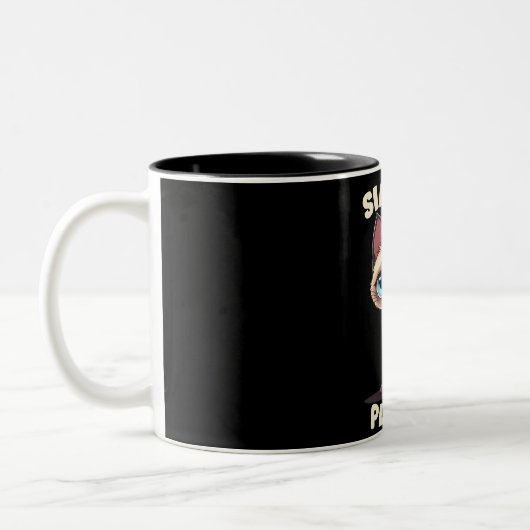 Siamese Bitte Zweifarbige Tasse (Links)