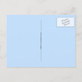 Siamese Blue Mit Augen Cat Face Graphic Art Postkarte (Rückseite)