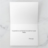 Siamese Cat Adoption Karte (Innenseite)