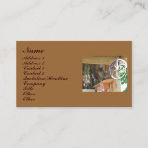 Siamese Cat Animal Fotografy Business Card #2 Visitenkarte
