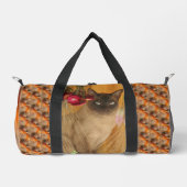 Siamese Cat Animal Muster Duffle Bag