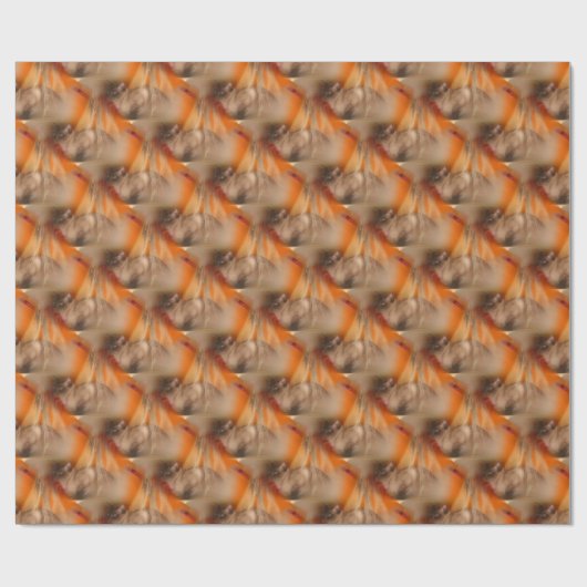 Siamese Cat Animal Muster Geschenkpapier (Flach)