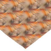 Siamese Cat Animal Muster Kurzer Tischläufer (Ecke)