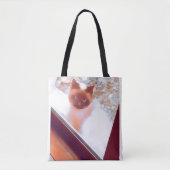 Siamese cat art tasche (Vorderseite)