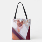 Siamese cat art tasche (Rückseite)