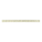 Siamese Cat Birthday Satin Ribbon in Yellow Satinband (Vorderseite)