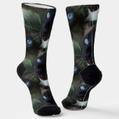 Siamese Cat Blue Eyes Socken (Gewinkelt)