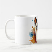 Siamese Cat Blue Point Watercolor Kaffeetasse (Links)