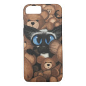 Siamese Cat by BiHrLe iPhone 7 case (Rückseite)