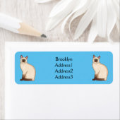 Siamese cat cartoon illustration (Insitu)