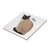 Siamese cat cartoon illustration fliese (Seite)