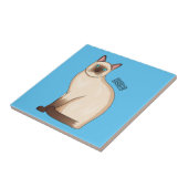 Siamese cat cartoon illustration fliese (Seite)