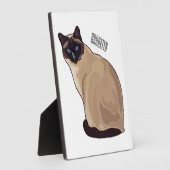 Siamese cat cartoon illustration fotoplatte (Seite)