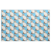 Siamese cat cartoon illustration stoff (Fat Quarter (45,7 x 55,9 cm))