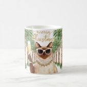 Siamese Cat Christmas California themed Kaffeetasse (Mittel)