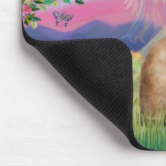 Siamese Cat - Cloud Angel Mousepad (Ecke)