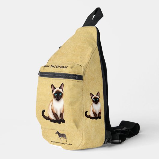 Siamese Cat Crossbody Bag (Rechte Ecke)