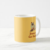 Siamese Cat Daddy T - Shirt Kaffeetasse (VorderseiteRechts)