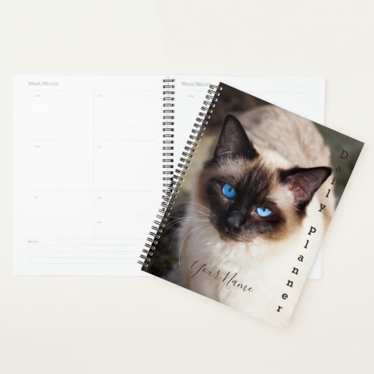 Siamese Cat - Daily Planner - HAMbWG Planer (Anzeige)