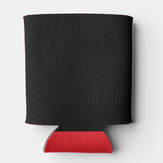 Siamese Cat Drinking Wine at Barbecue Party Dosenkühler (Rückseite)