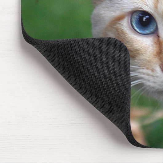 Siamese cat face mousepad (Ecke)