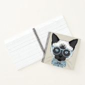 Siamese Cat Fashion Smart Notizblock (Innenseite)