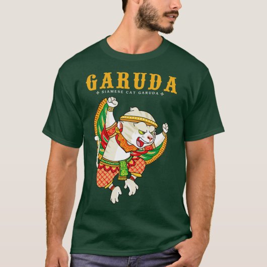 Siamese Cat Garuda T-Shirt (Vorderseite)