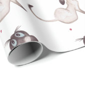 Siamese Cat Geschenkpapier (Rolleneckpunkt)