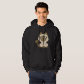 Siamese cat hoodie (Vorne ganz)