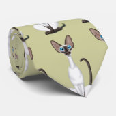 Siamese Cat Krawatte (Gerollt)