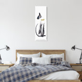 SIAMESE CAT LEINWANDDRUCK (Insitu (Schlafzimmer))