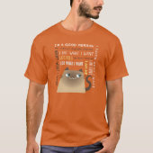 Siamese Cat Lover T-Shirt (Vorderseite)