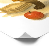 Siamese Cat Lunch Lady is in cafeteria Poster (Ecke)