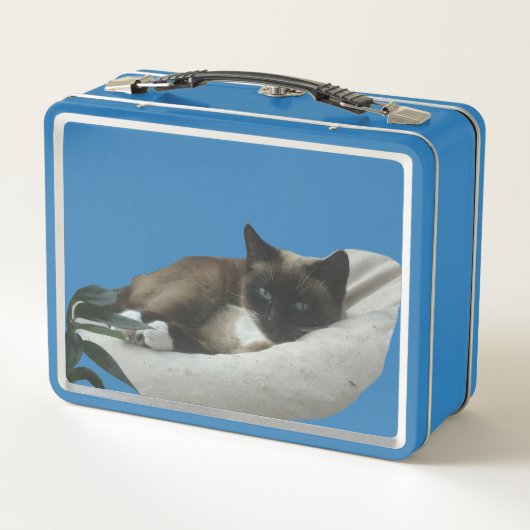 Siamese Cat Lunchbox (Rückseite)