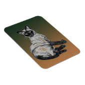 Siamese Cat Magnet (Rechte Seite)