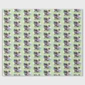 Siamese Cat Mischief Funny Geschenkpapier (Flach)