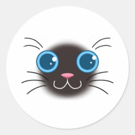 Siamese Cat Niedlich Sticker