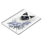 Siamese Cat Notizblock (Linke Seite)