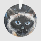 Siamese cat ornament (Vorderseite)