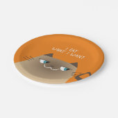 Siamese Cat Pappteller (Schrägansicht)