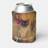 Siamese Cat Personalisiert Dosenkühler (Kanne Rückseite)